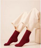 Coffret de chaussettes Coeur rouge M moustache