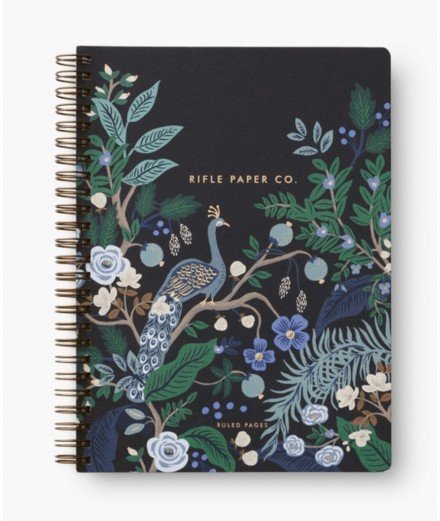 Cahier à spirales Peacock Rifle Paper Co
