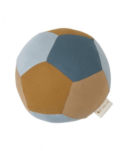 Ballon en tissu Blue Mix réalisé en coton biologique de la marque pour enfants, Fabelab