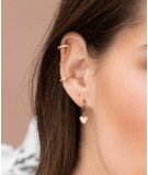 Boucles d'oreilles de type mini créoles Mabel de la marque Shlomit Ofir