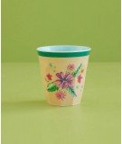 Gobelet melamine taille medium avec le motif fleuri Arda Bloom de la marque Rice