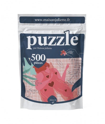 Puzzle 500 pièces Tout ira bien de la marque française Maison Joliette.