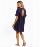 Robe Aisha Bleu marine de la marque Art Love