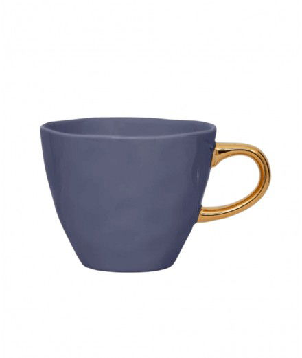 Tasse à café en céramique Good Morning couleur Violet de la marque Urban Nature Culture.