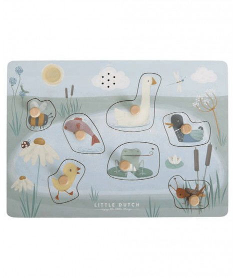 Puzzle sonore Little Goose de la marque pour enfants, Little Dutch