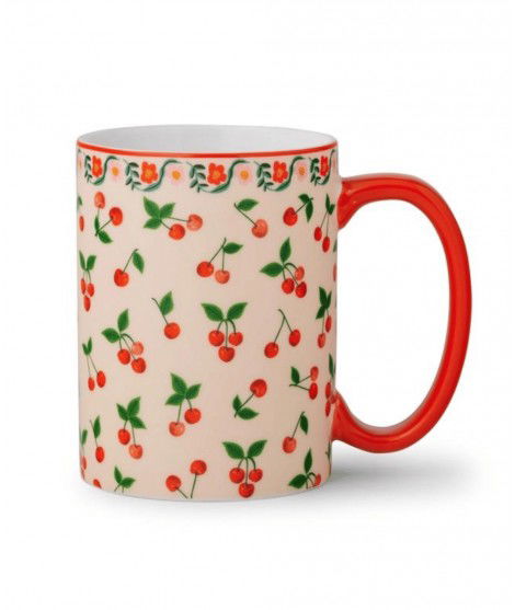 Mug en porcelaine Cerises de la marque Rifle Paper Co.