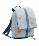 Sac à dos pour enfant avec des motifs sur le thème de l'espace. Adapté pour l'école primaire.