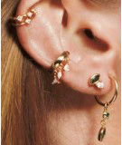 Boucles d'oreilles Cosmic small Vert de la créatrice Shlomit Ofir