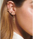 Boucles d'oreilles Cosmic small Vert de la créatrice Shlomit Ofir