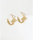 Boucles d'oreilles Miracle Blanc de la créatrice Shlomit Ofir