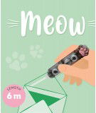 Roller de Colle transparente Meow Cat de la marque Legami