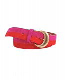 Ceinture Alan Fuchsia Rouge de la marque française La Petite Etoile