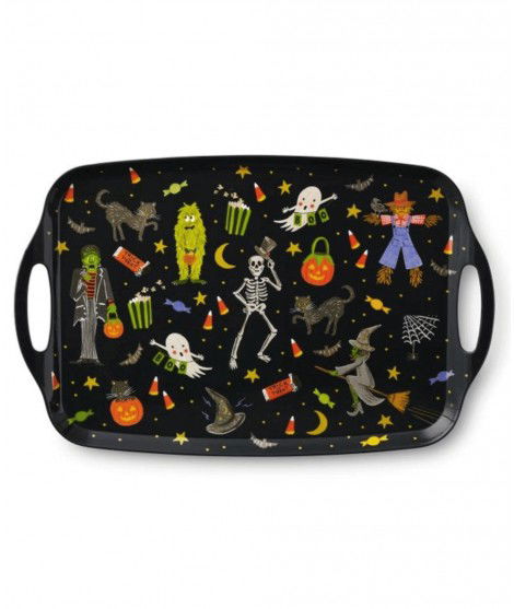 Plateau en melamine Halloween de la marque Rifle Paper Co