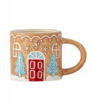 Mug de Noël en forme de Maison en pain d'épices de la marque Bloomingville.