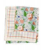 Grand foulard Indien Magic Garden Green de la marque française Bonheur du Jour