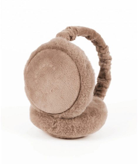 Cache-oreilles pour enfant en fausse fourrure Taupe de la marque Mrs.Ertha