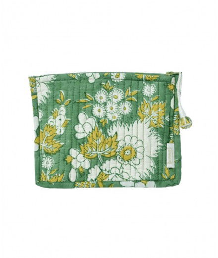 Pochette Vishnu Green de la marque française Bonheur du Jour