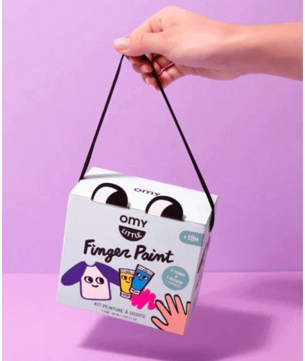 Kit Peinture au doigt de la marque pour enfants OMY