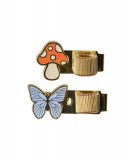 Clips pour Stylos Champignon et Papillon de la marque DesignWorks