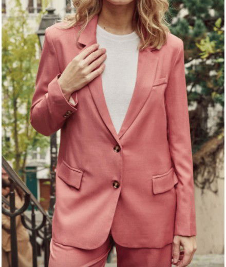 Veste de tailleur Vida Vieux Rose de la marque La Petite Etoile