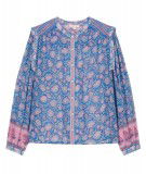 Blouse en coton biologique Jane Blue Capri Cove de la marque Louise Misha