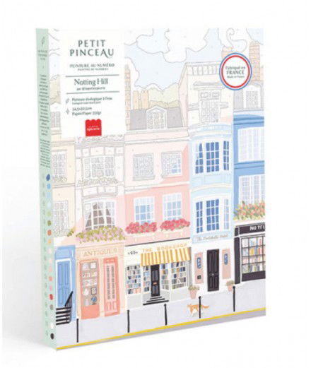 Coffret Peinture au numéro Notting Hill de la marque française La Petite Epicerie