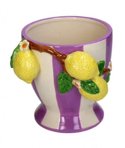 Cache-pot Citrons Dolomite Violet