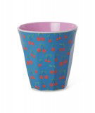 Gobelet melamine medium Cherry Love de la marque danoise Rice