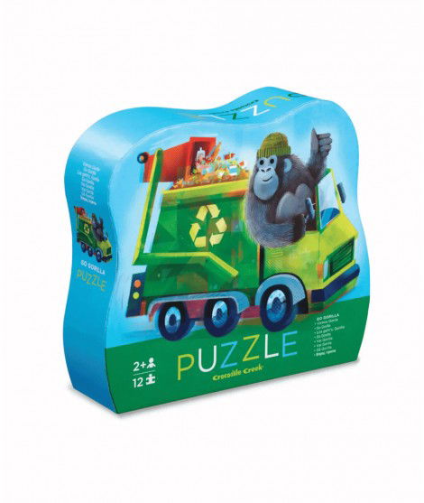 Mini puzzle Go le Gorille de la marque Crocodile Creek. Parfait pour les enfants à partir de 2 ans.