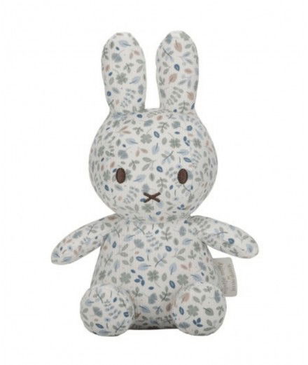 Peluche Miffy Lucky Leaves de la marque Little Dutch. Dimensions : 20 cm