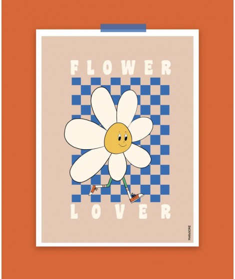 Affiche Flower Lover de la marque française Mariisoré