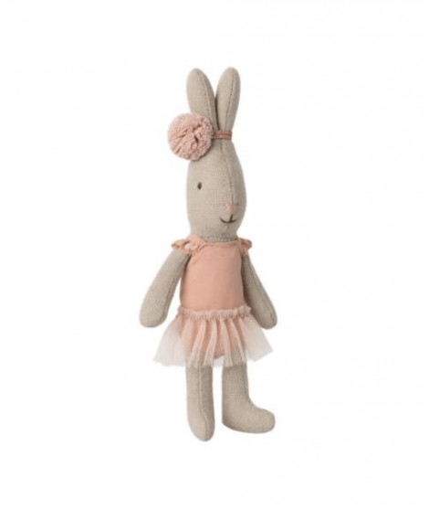 Poupée Lapine Ballerine Rose taille Micro de la marque danoise Maileg