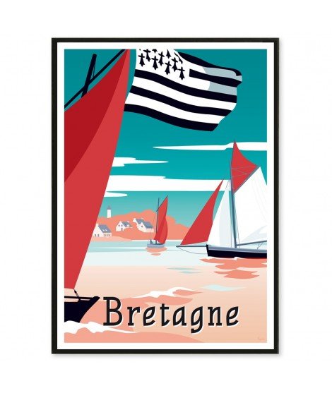 Affiche Bretagne